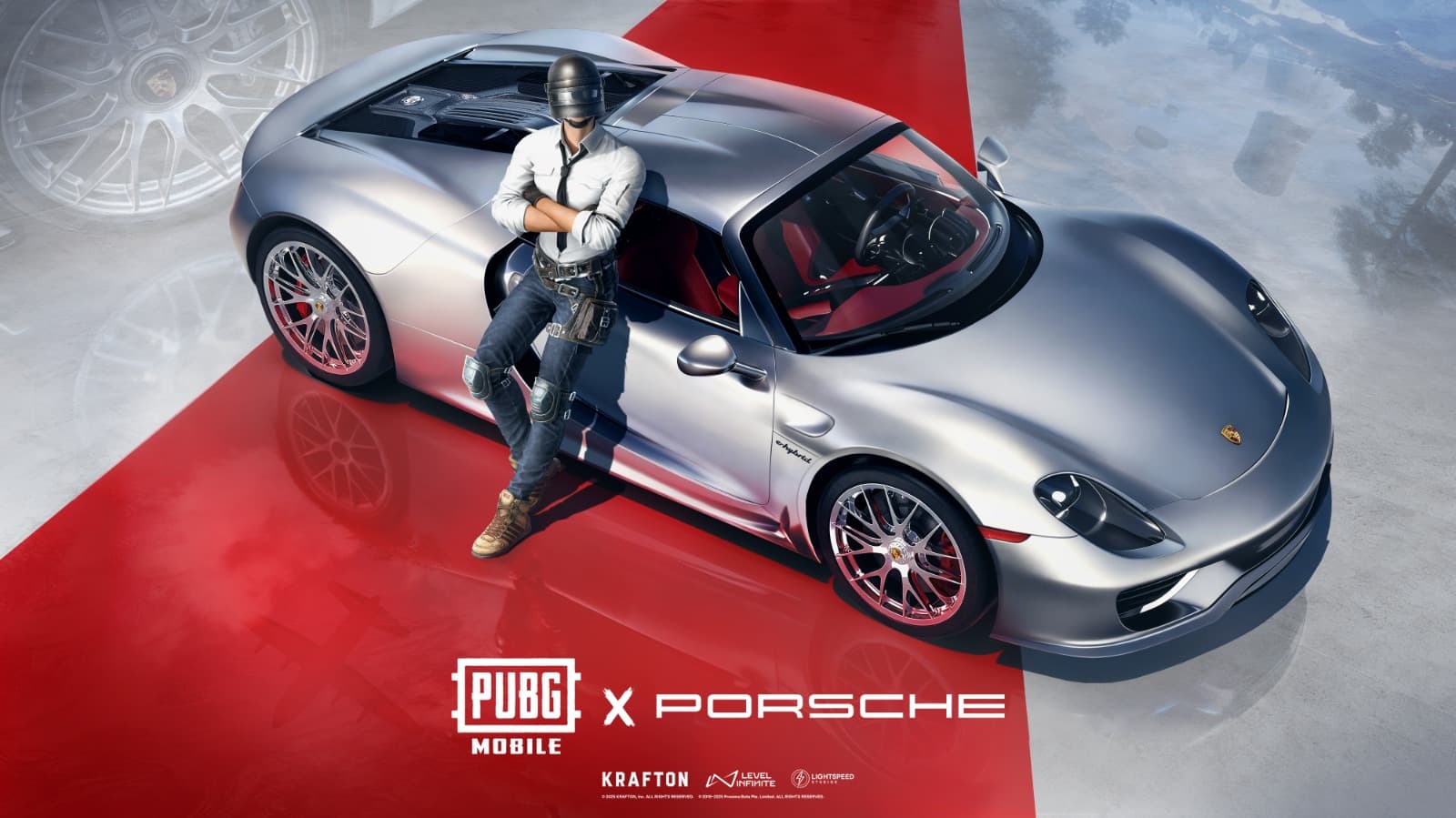 PUBG MOBILE Hadirkan Kolaborasi Eksklusif dengan Porsche: Supercar Turbo Masuk Medan Perang